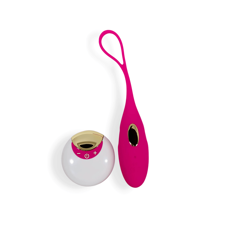 Pink egg vibrator