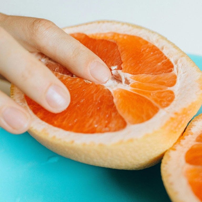 orange in shape of clitoris