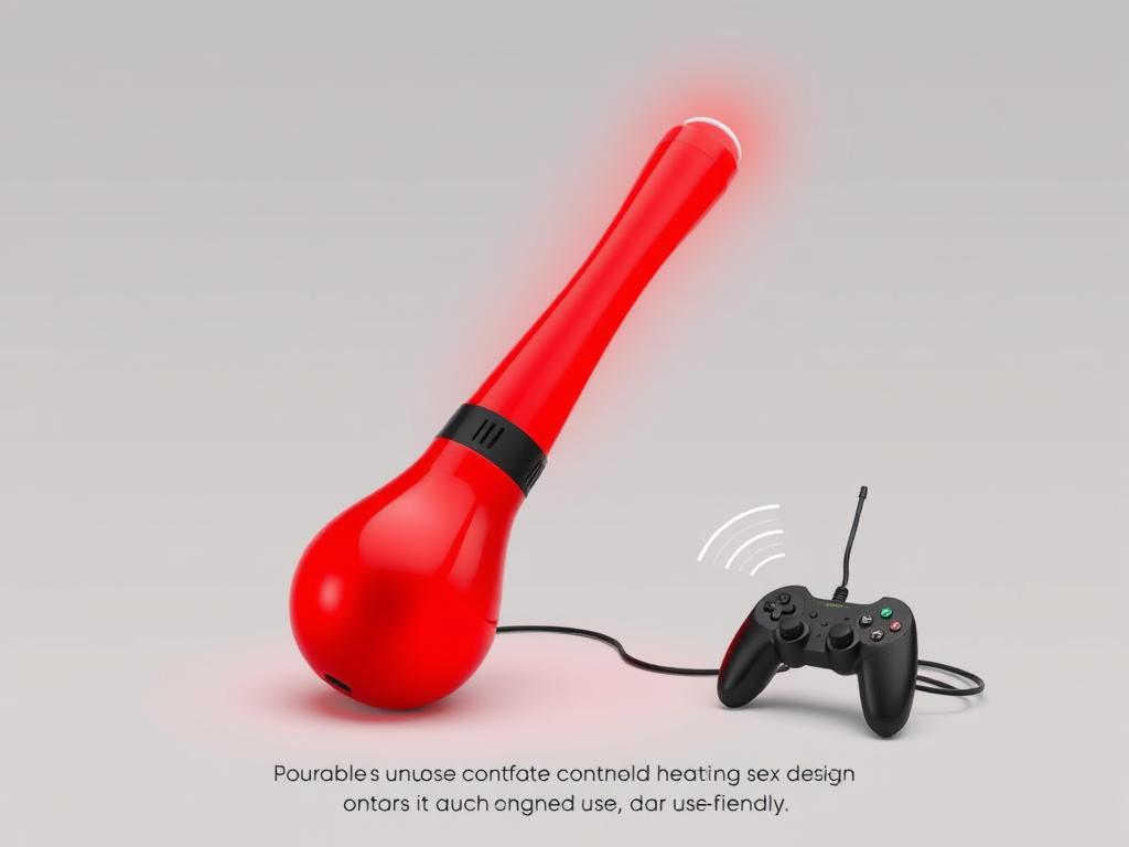 An image of a budget-friendly heating remote sex toy