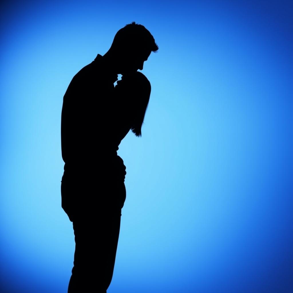 Couple silhouette representing relationship quality impact on orgasm statistics