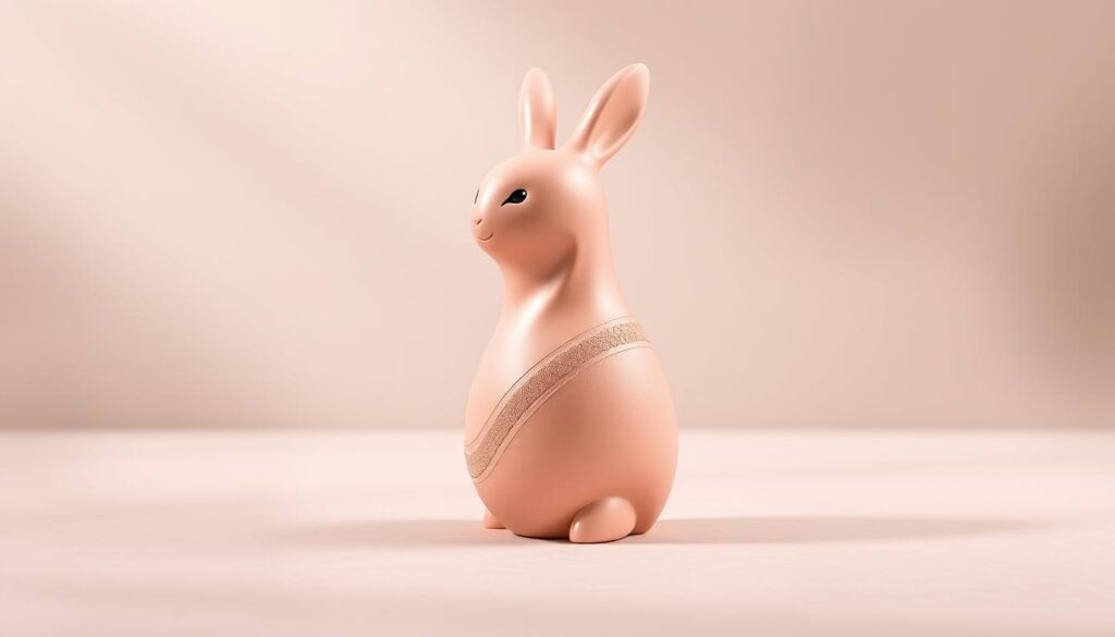 Generate an image of Lelo Ina Wave2 rabbit vibrator