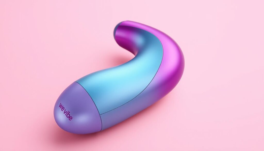 Generate an image of We-Vibe Chorus couples vibrator
