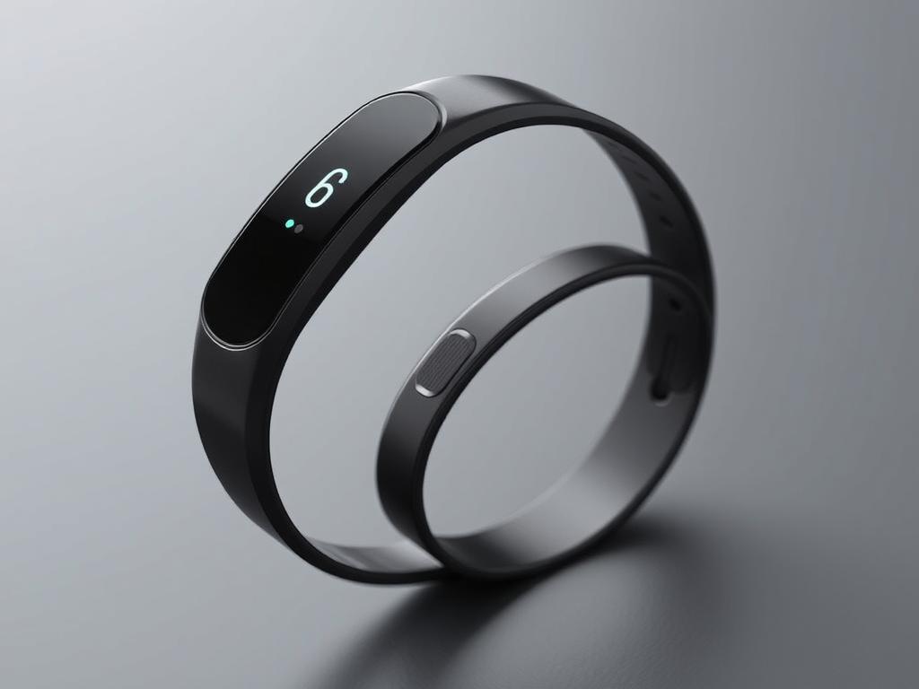 Generate an image of a discreet, wearable app-controlled vibrator.