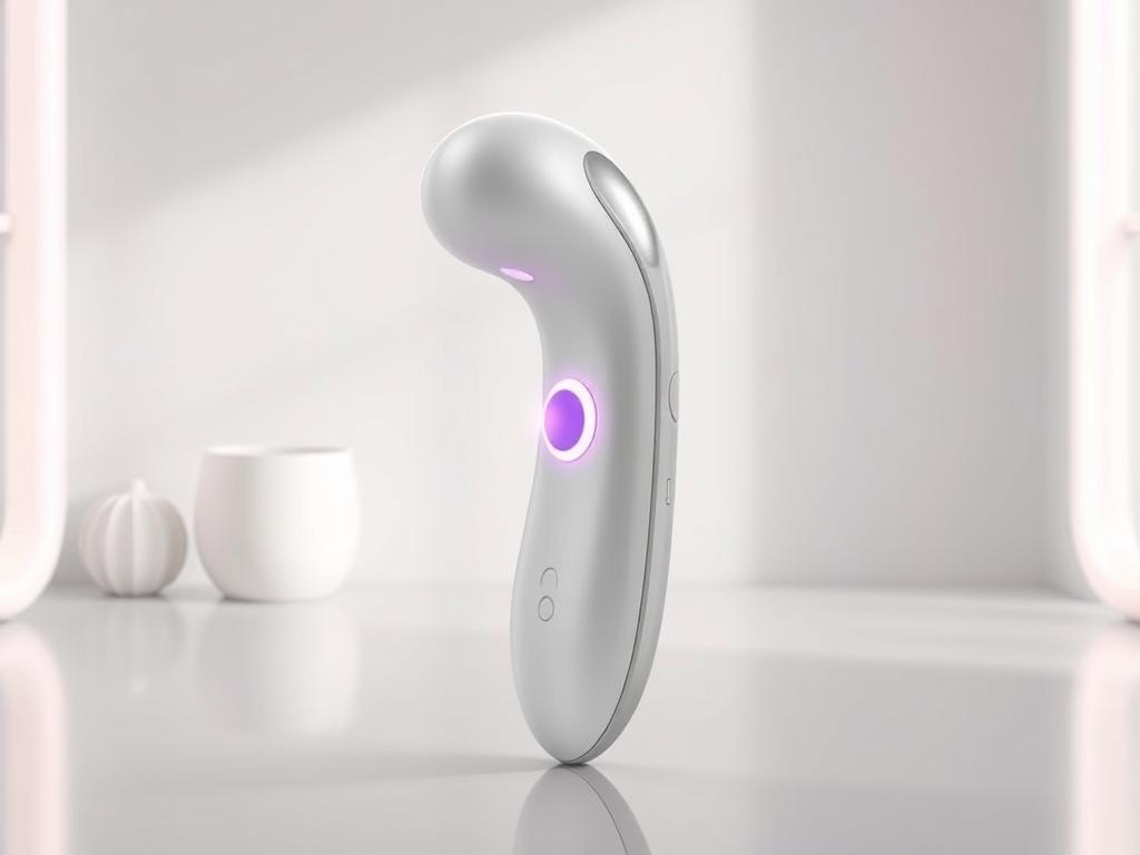 Generate an image of the Kiiroo Pearl3 vibrator.