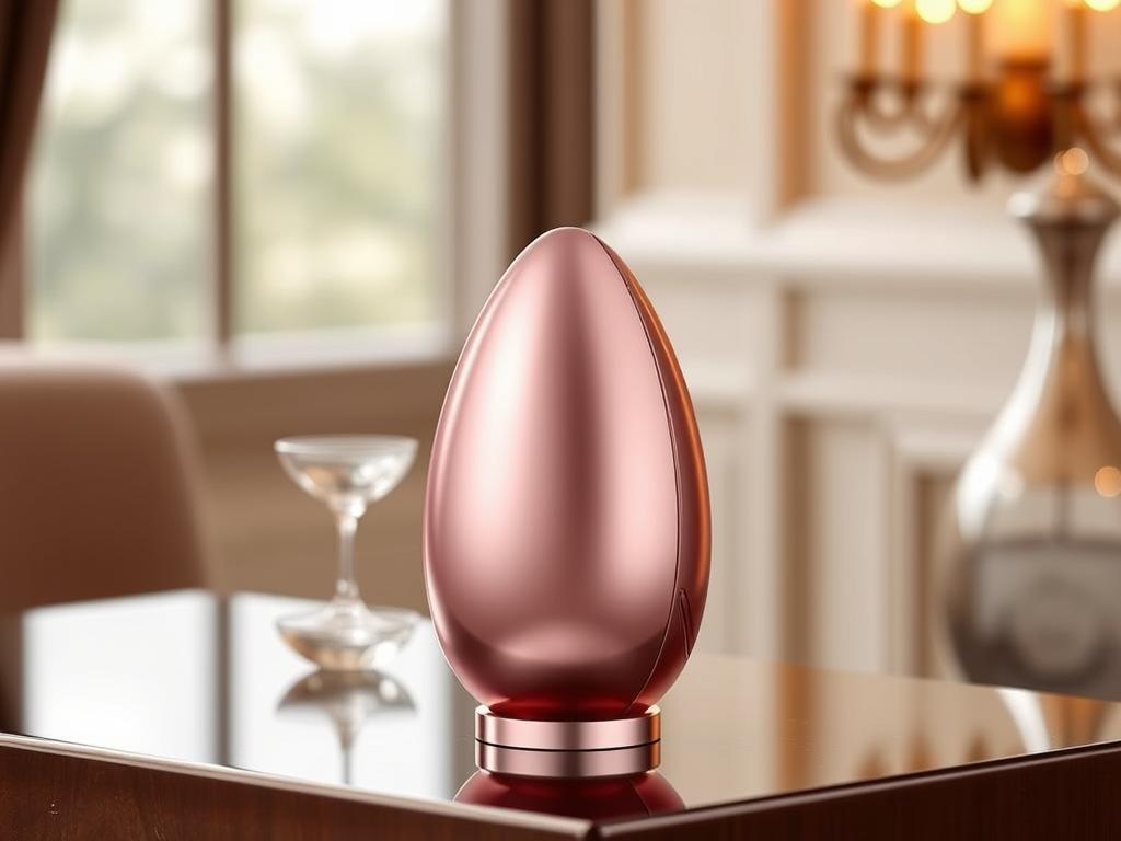 Generate an image of the Lovense Lush3 Bluetooth egg vibrator