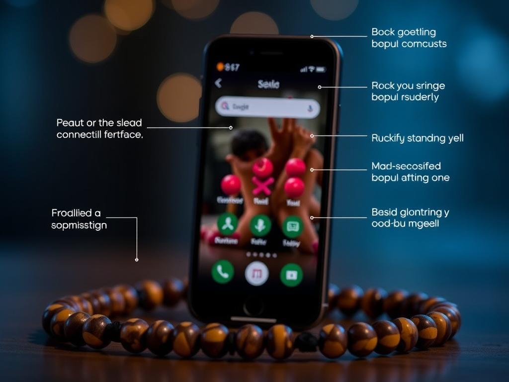 Generate an image of the Lovense Ridge app-controlled anal beads.