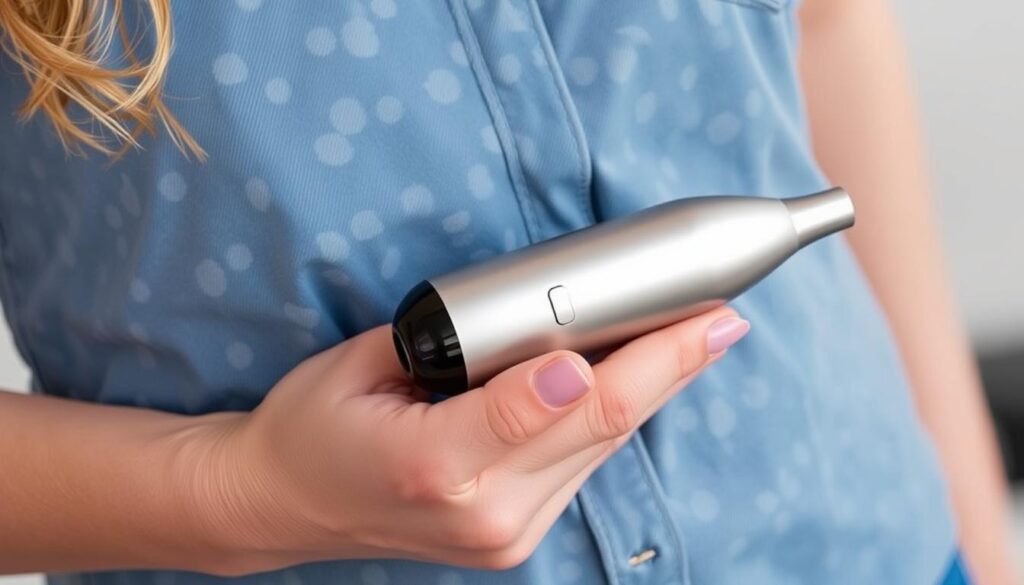Generate an image of the Maia Jessi Bullet Vibrator, highlighting its compact and travel-friendly design.