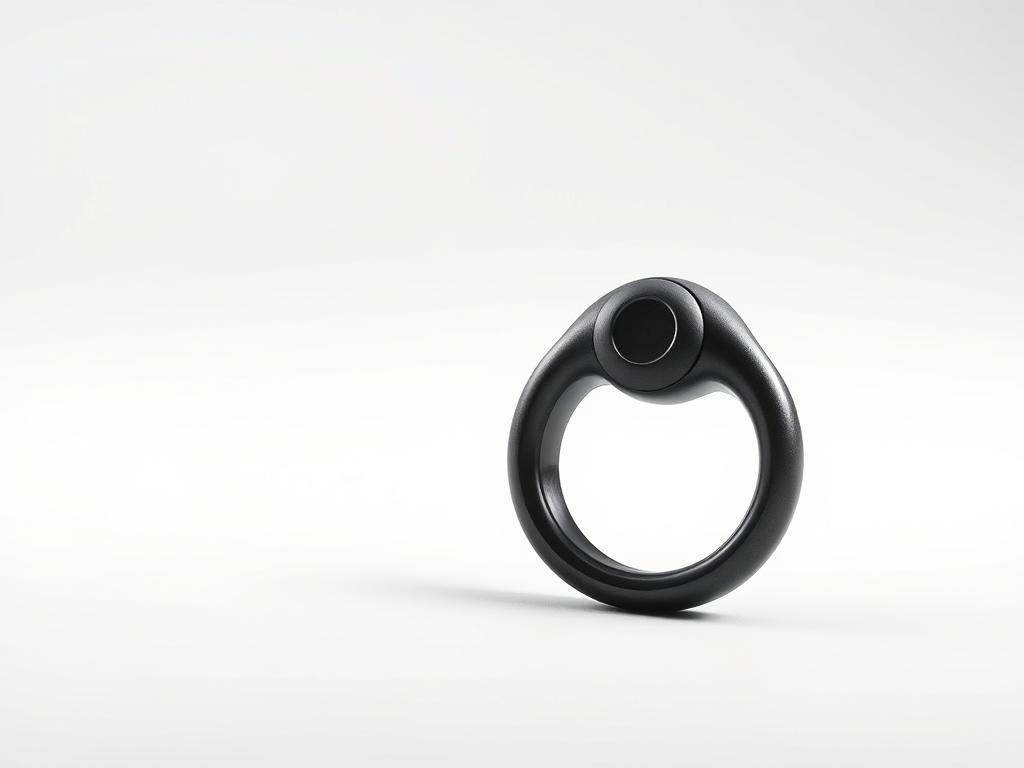 Generate an image of the We-Vibe Pivot vibrating cock ring