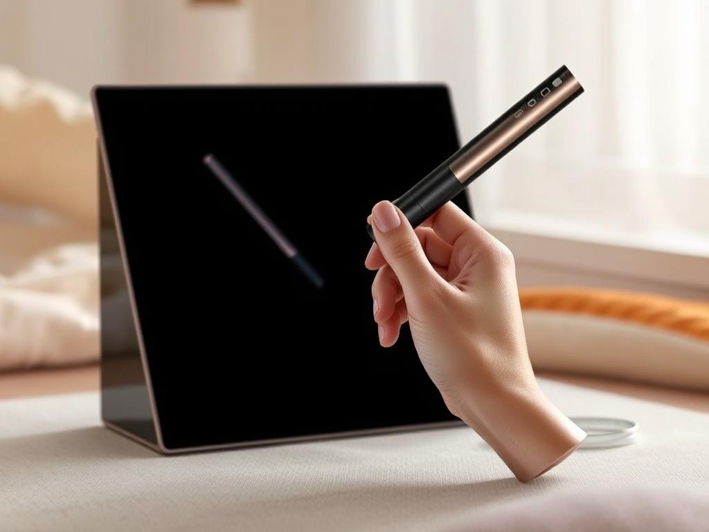 Generate an image of the ZALO Ava Smart Wand