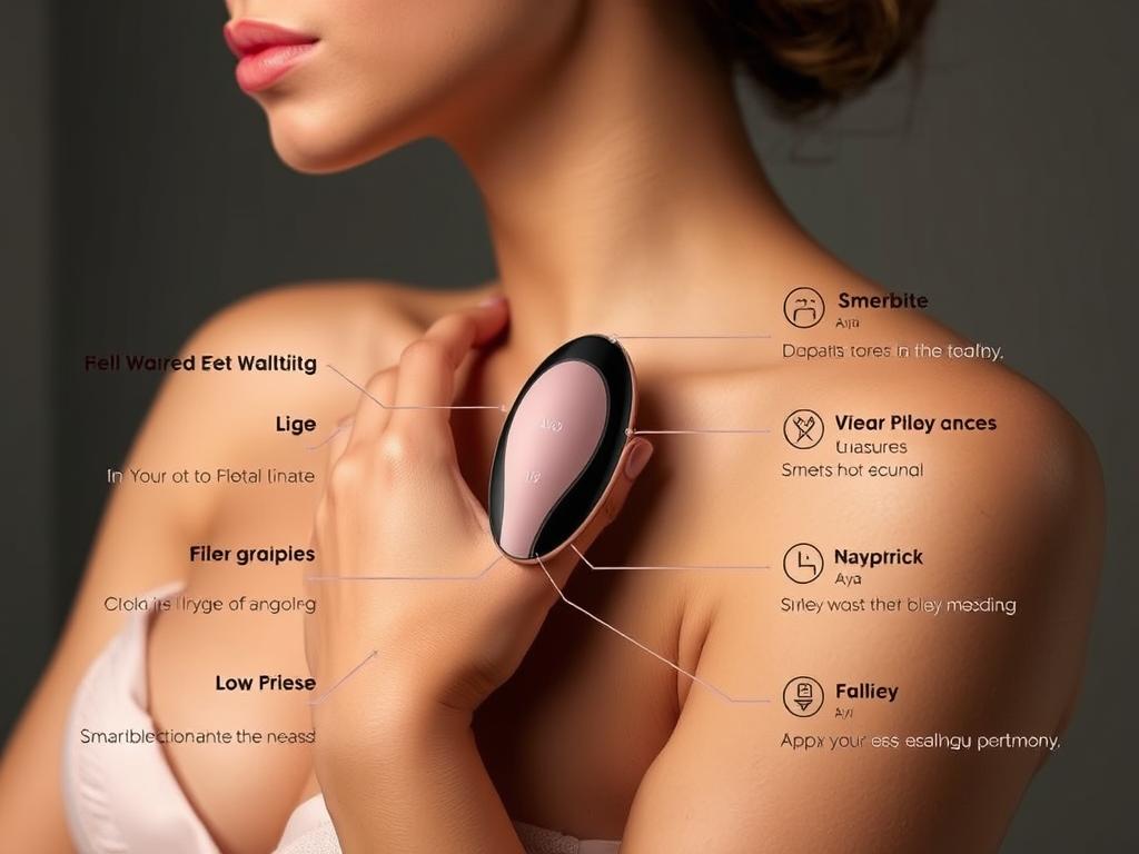 Generate an image of the ZALO Aya wearable vibrator.