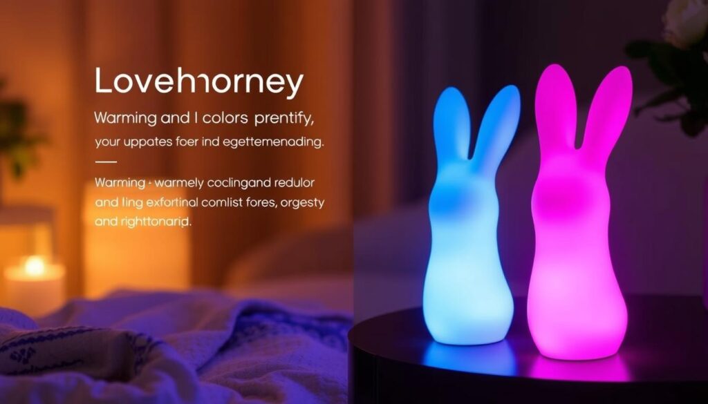 Image of Lovehoney Glow Bunny Rechargeable Warming And Cooling Vibrator