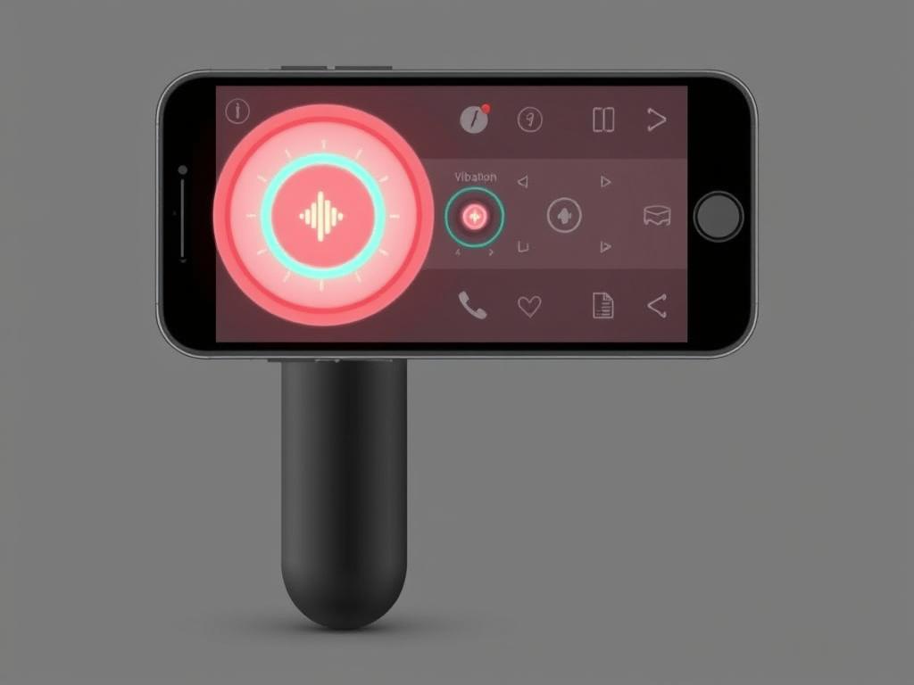 Image of a sleek, app-controlled anal butt plug with various vibration settings.