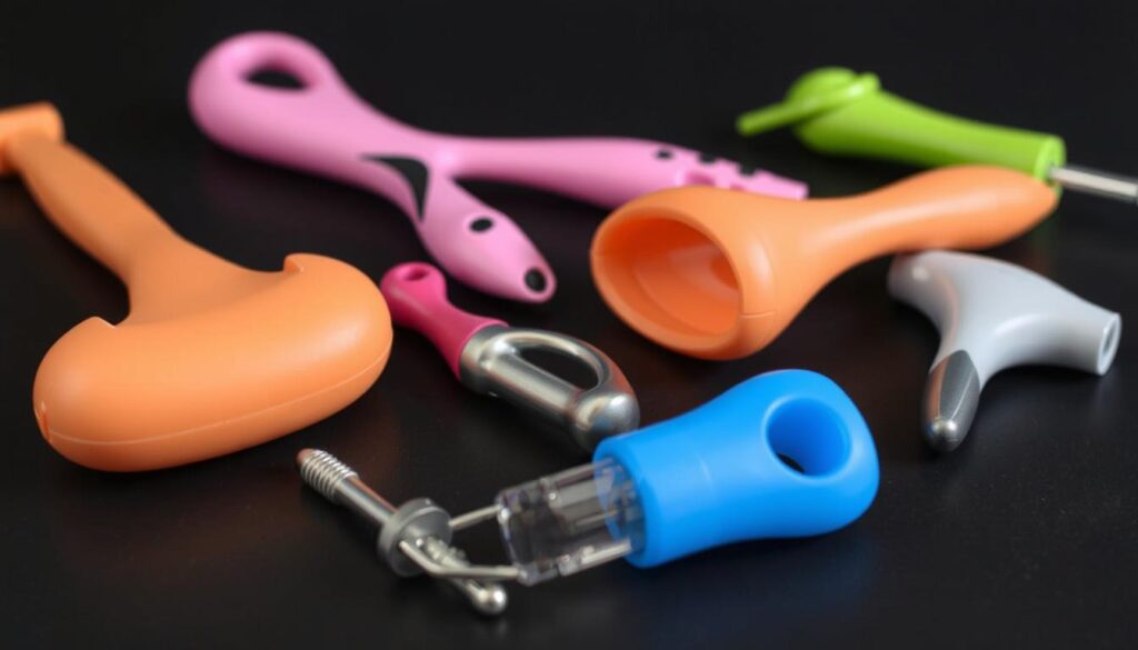 Image of a variety of sex toys suitable for edging