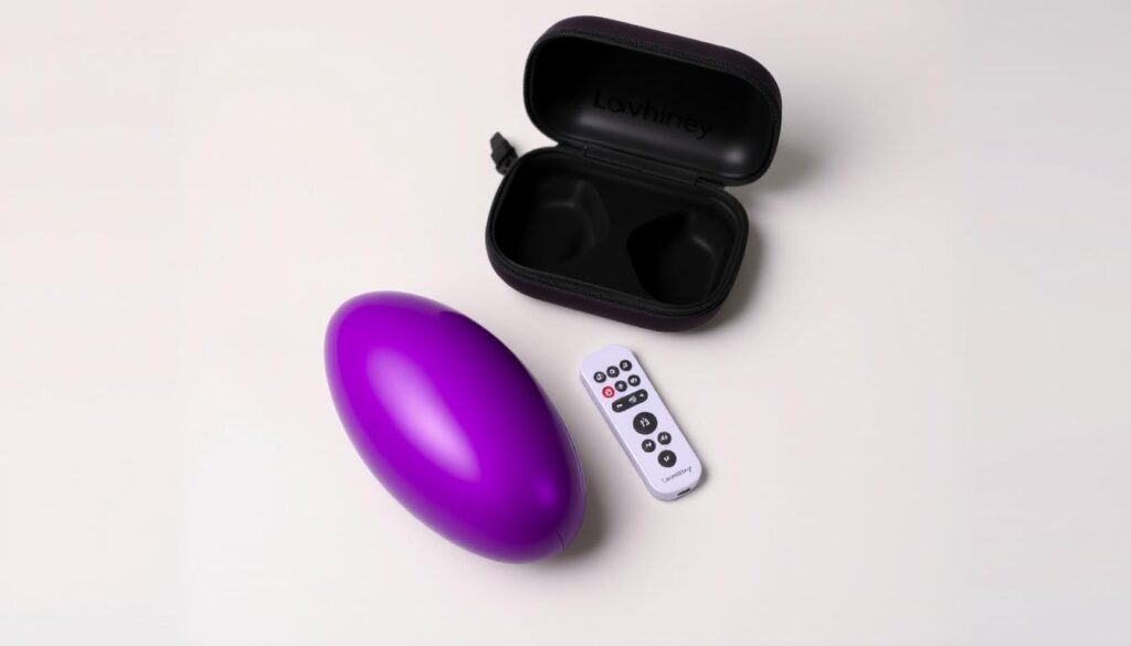 Lovehoney Desire Love Egg with remote control and storage case Lovehoney Desire Love Egg with remote control and storage case