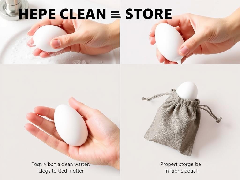 Proper cleaning and storage of egg vibrators Proper cleaning and storage of egg vibrators