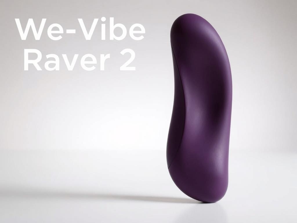 We-Vibe Rave 2 dildo vibrator with its asymmetrical design We-Vibe Rave 2 dildo vibrator with its asymmetrical design