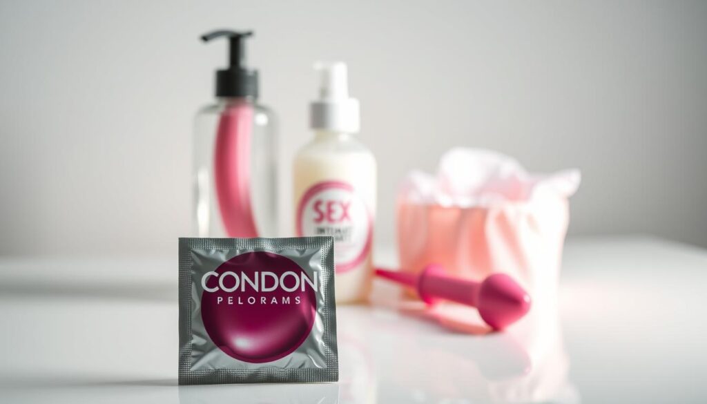 condom use with intimate products