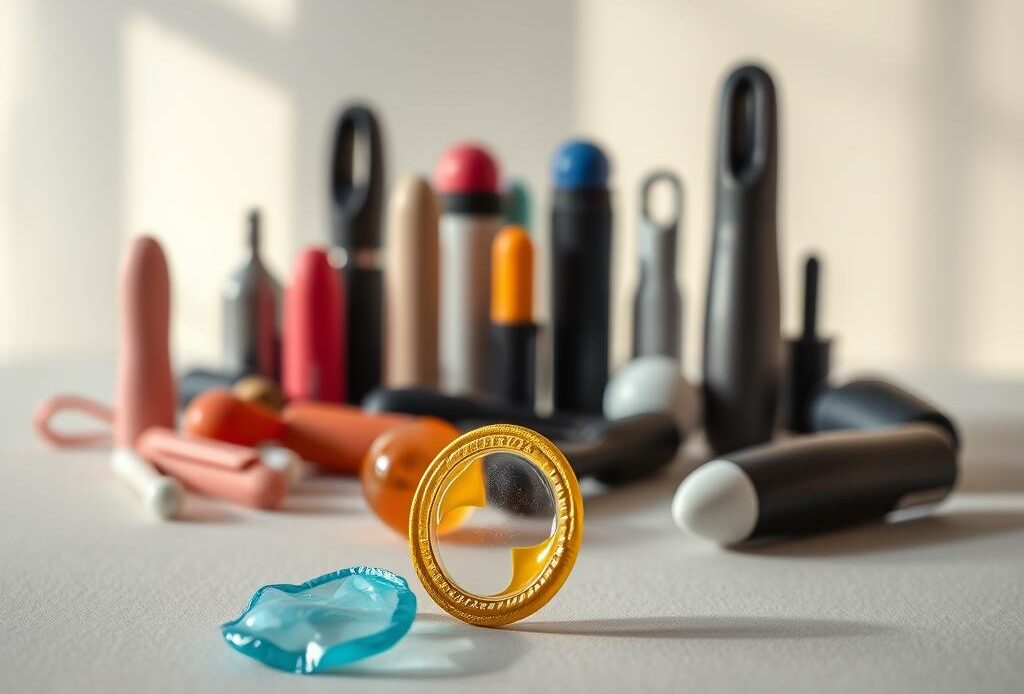 condoms with sex toys