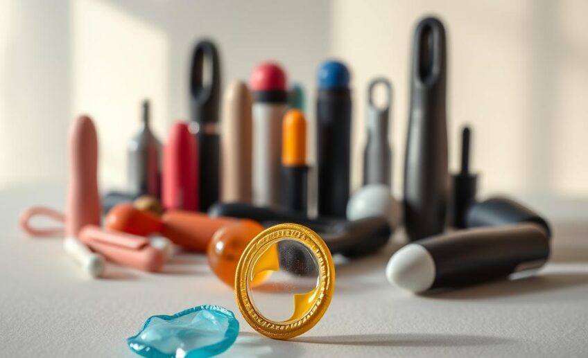 condoms with sex toys