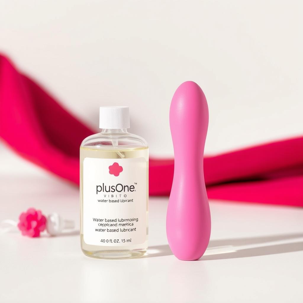 plusOne Rabbit Vibrator with water-based lubricant plusOne Rabbit Vibrator with water-based lubricant