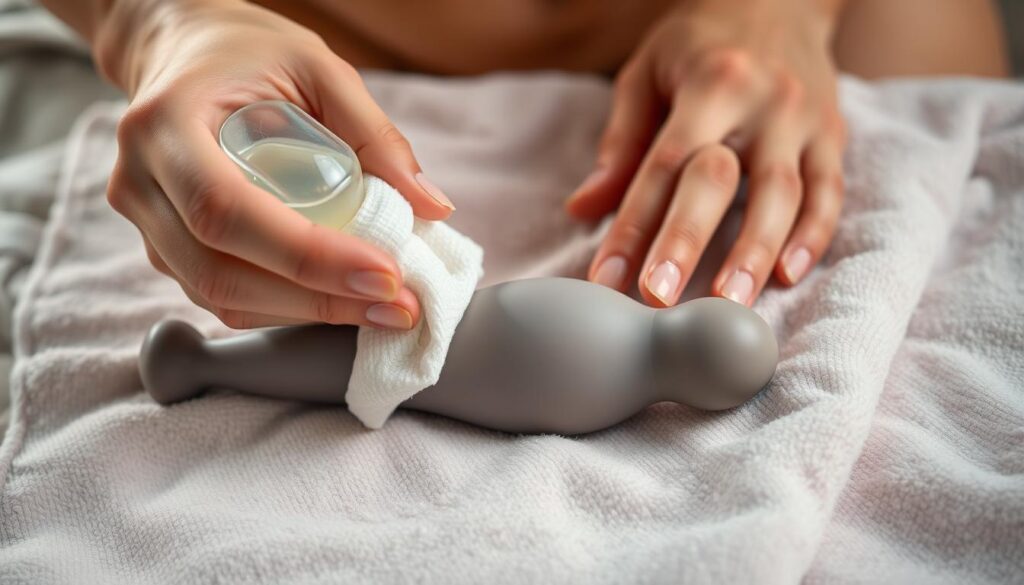 silicone toy maintenance