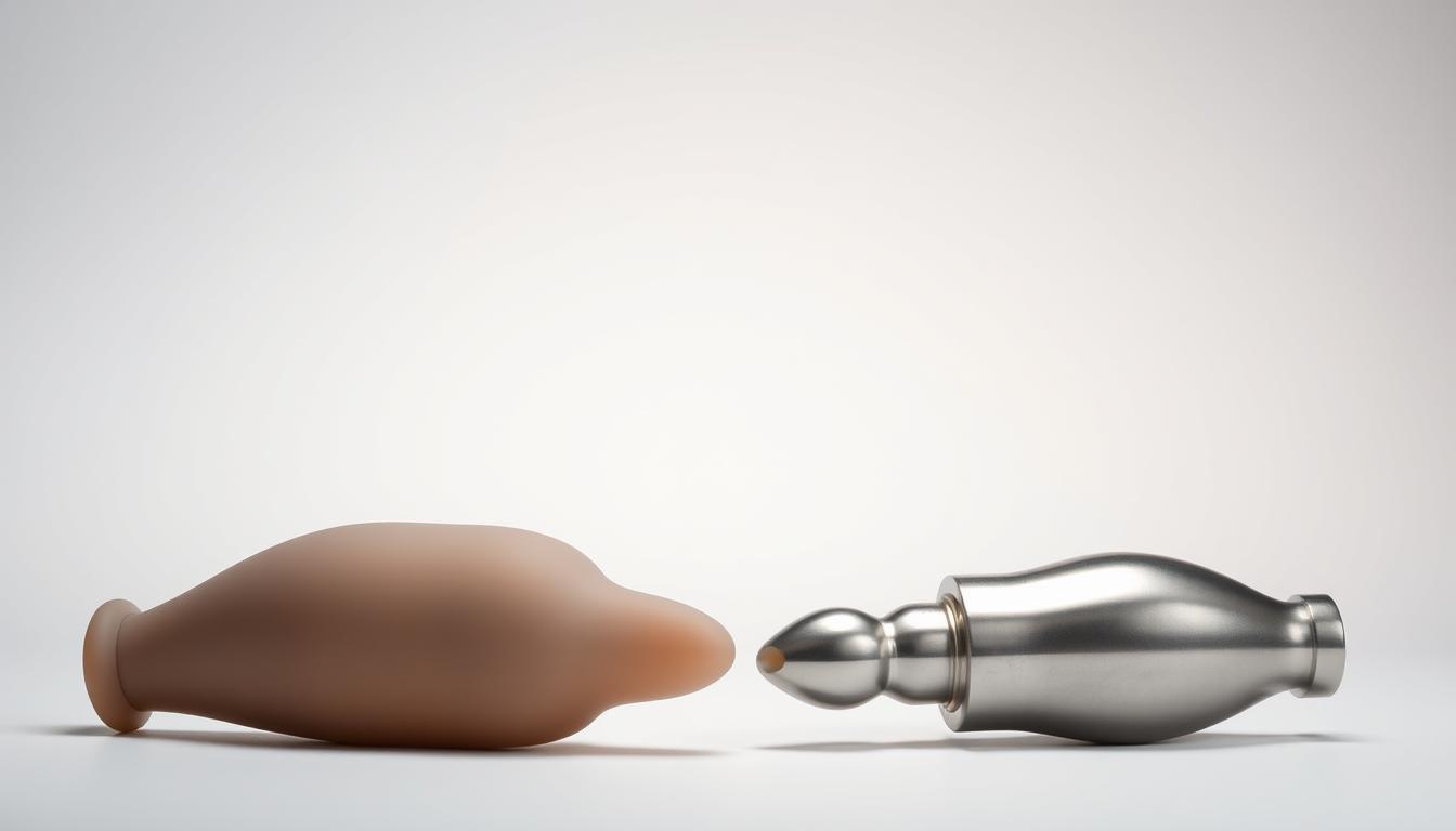 silicone vs metal anal toys