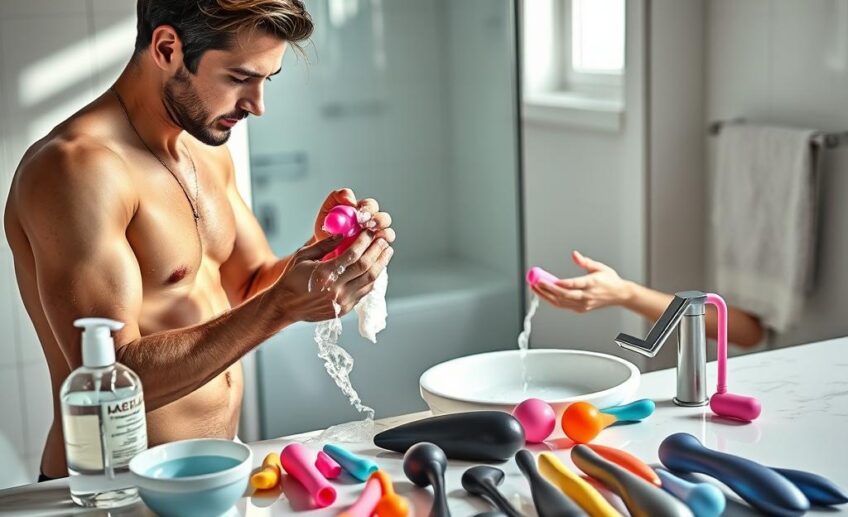 cleaning couples sex toys