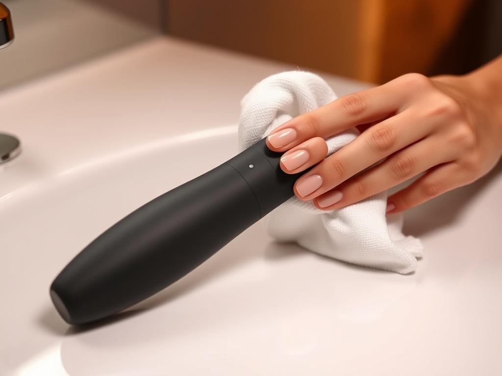cleaning rechargeable intimacy devices