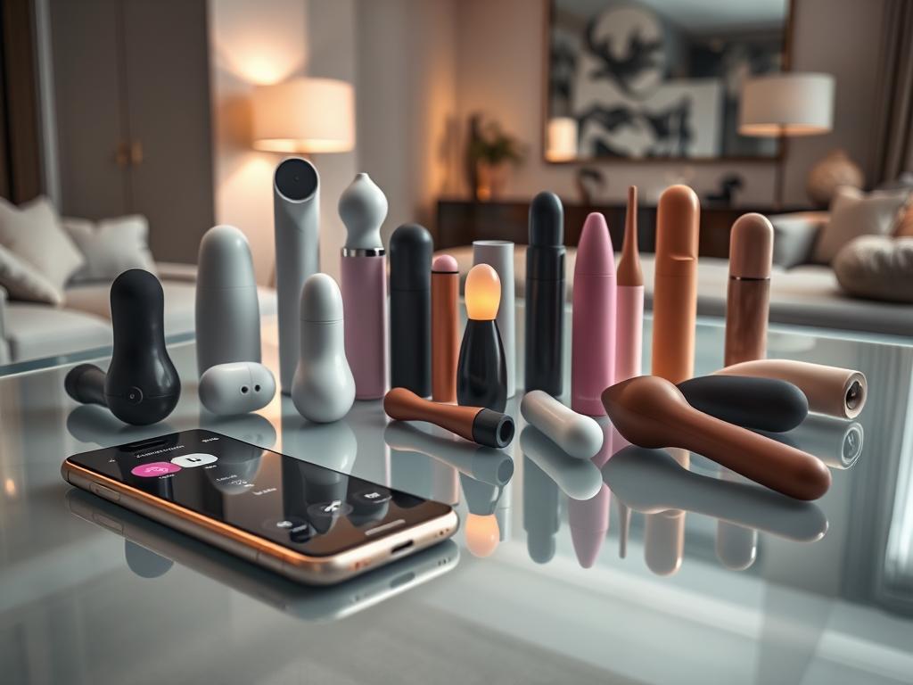 smartphone-controlled pleasure devices